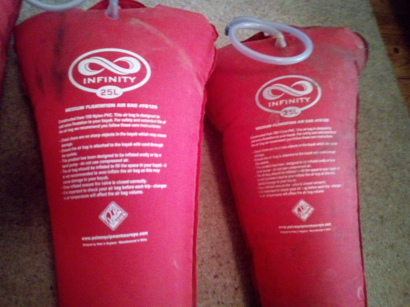 FS Palm kayak airbags The UK Rivers Guidebook